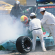 Illustration for article titled High Resolution Images Show One Of Formula 1s Most Dramatic (And Non-Lethal) Historic Crashes